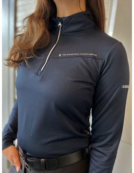 Cavallo Elfa Fodrad Funktionströja Darkblue