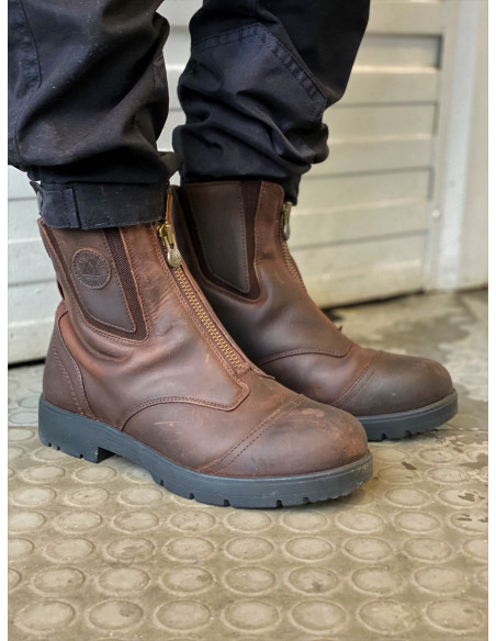 Mountain Horse Wild River Zip Paddock Brun