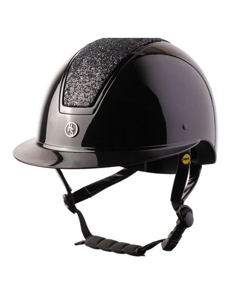 Hansbo Sport Mips Vision Glitter Svart