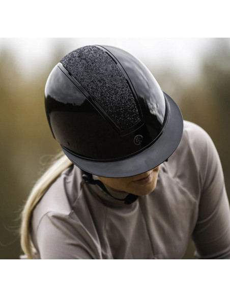 Hansbo Sport Mips Vision Glitter Svart
