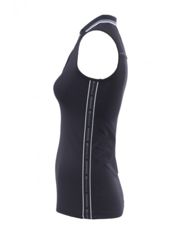 Cavallo Fleur Ärmlös Piké Mörkblå