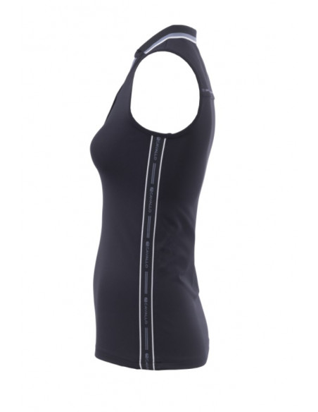 Cavallo Fleur Ärmlös Piké Mörkblå