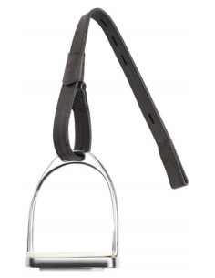 Wintec Stigläder T-Spänne Brun