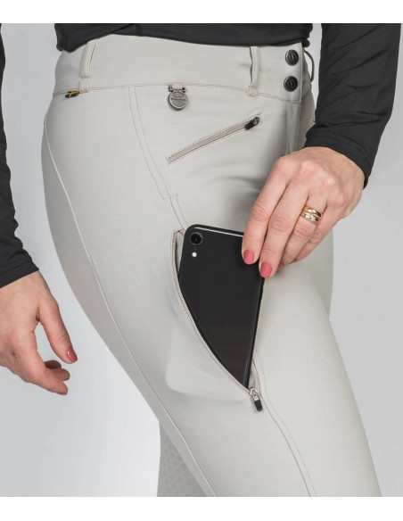 Back On Track Katie Ridbyxa Knäskodd Beige