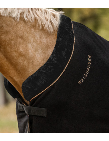 Waldhausen Fleece Modern Rose Black/Gold Waldhausen Fleece Modern Rose Black/Gold