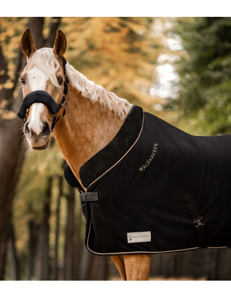 Waldhausen Fleece Modern Rose Black/Gold