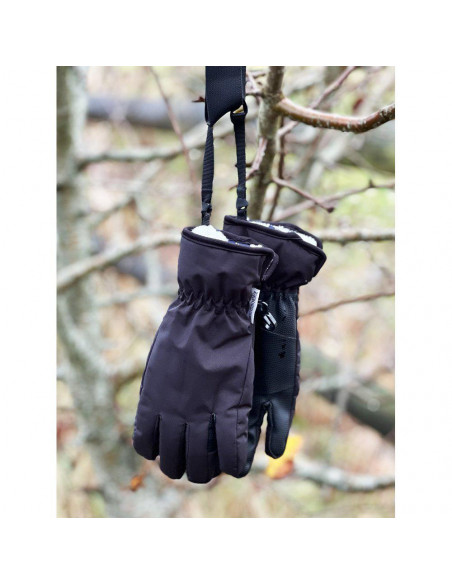 Mountain Horse Heat Glove Junior Svart