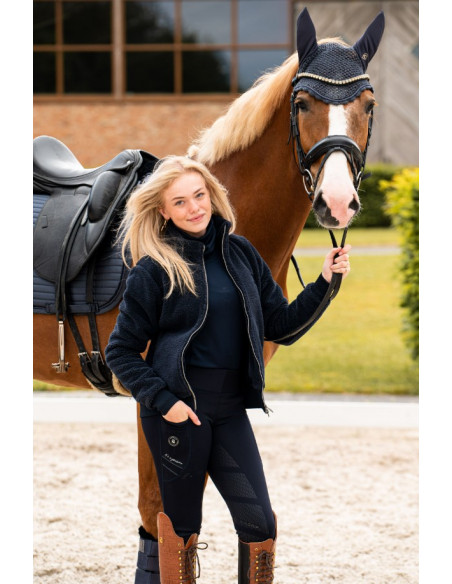 Cavallo Cavalgrete Teddyfleece Dark Blue