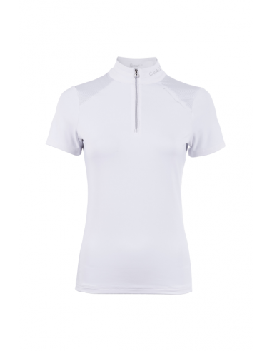 Cavallo Caval Comp Halfzip Shirt Vit