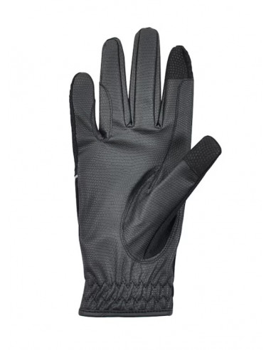 Hansbo Sport Mesh Touch Ridhandske Svart