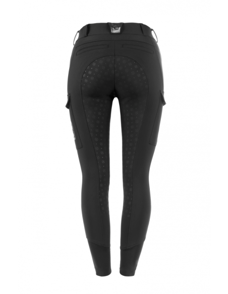 Cavallo CAVALCINTIA Cargo Ridbyxa Softshell Svart