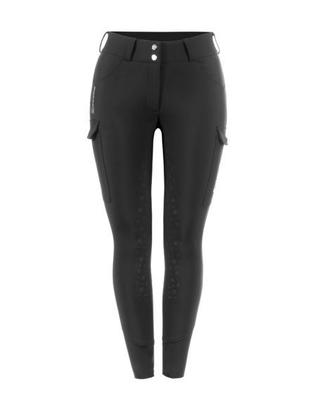 Cavallo CAVALCINTIA Cargo Ridbyxa Softshell Svart