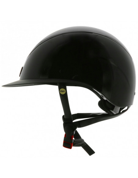 Equitheme Wings Ridhjälm Mips Svart Glossy