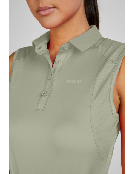 Pikeur Polo Sleeveless Green