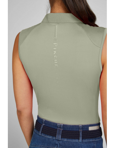 Pikeur Polo Sleeveless Green