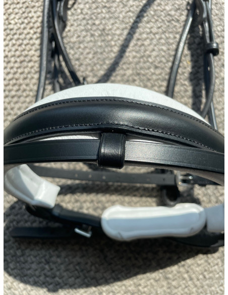 SD Design Rapsody Träns Rundsytt Svart/Vit X-Full