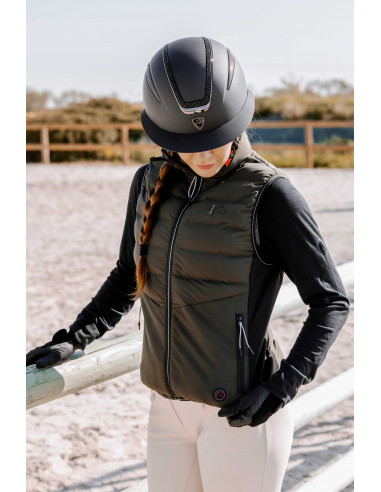 Equitheme Sasha Värmeväst Khaki Unisex