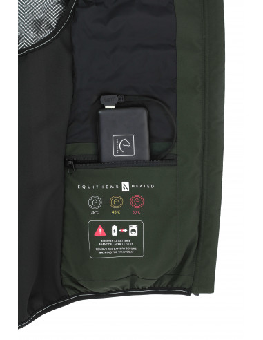 Equitheme Sasha Värmeväst Khaki Unisex
