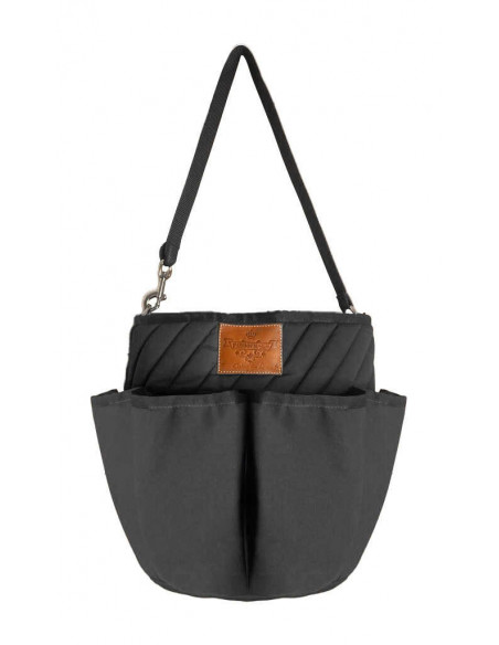 Paddock Ryktväska Silver Svart