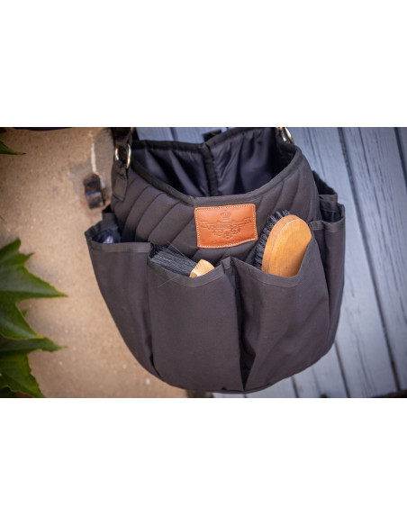 Paddock Ryktväska Silver Svart