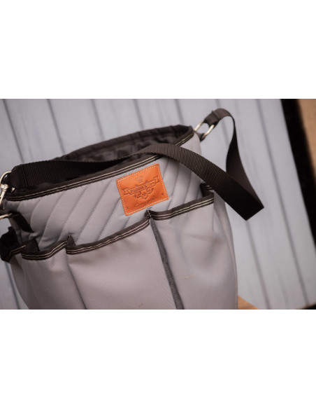 Paddock Ryktväska Silver Grey