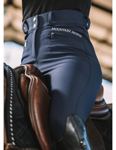 Mountain Horse Ridbyxa Diana Imitation Leather Navy