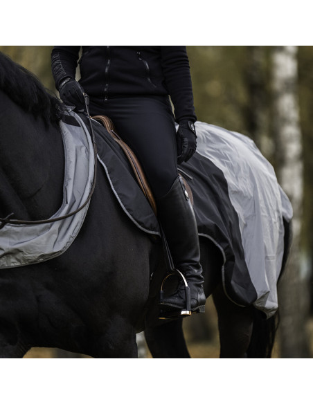 Hansbo Sport Brilliance Ridtäcke Reflex Svart
