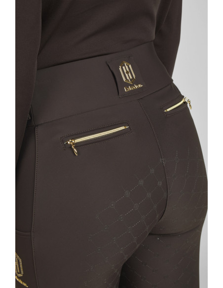 Eskadron Heritage Pro Tights Full Grip Black Truffle