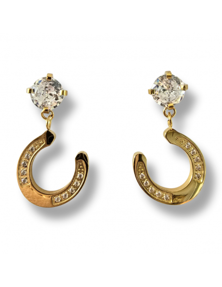 Odelberg Jewelry Horseshoe Örhängen Guld