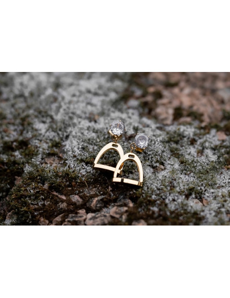 Odelberg Jewelry Stirrup Örhängen Guld