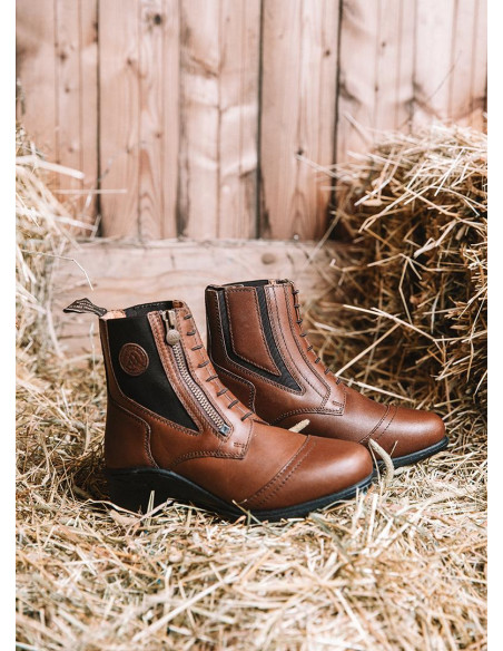 Mountain Horse Valkyria Jodphurs Side Zip Brun