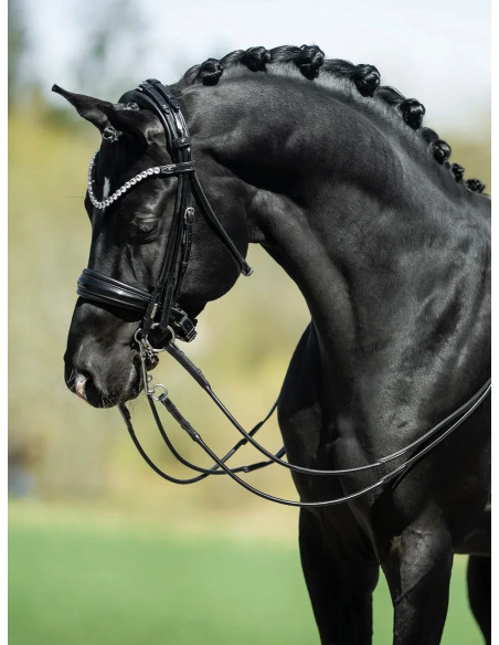 Utzon Equestrian Edinburgh Kandar Crystal Edition Svart/Lack/Silver Full