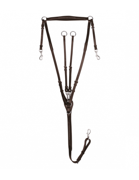 Waldhausen X-Line Förbygel med brygga Brun