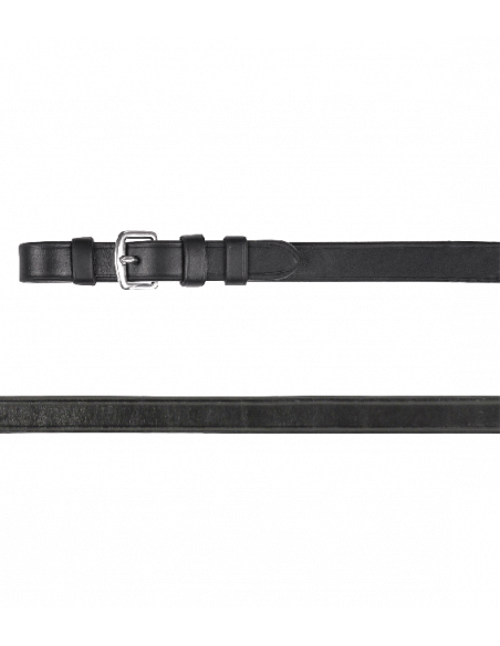 Waldhausen X-Line Stångtygel i läder Svart 12mm Full